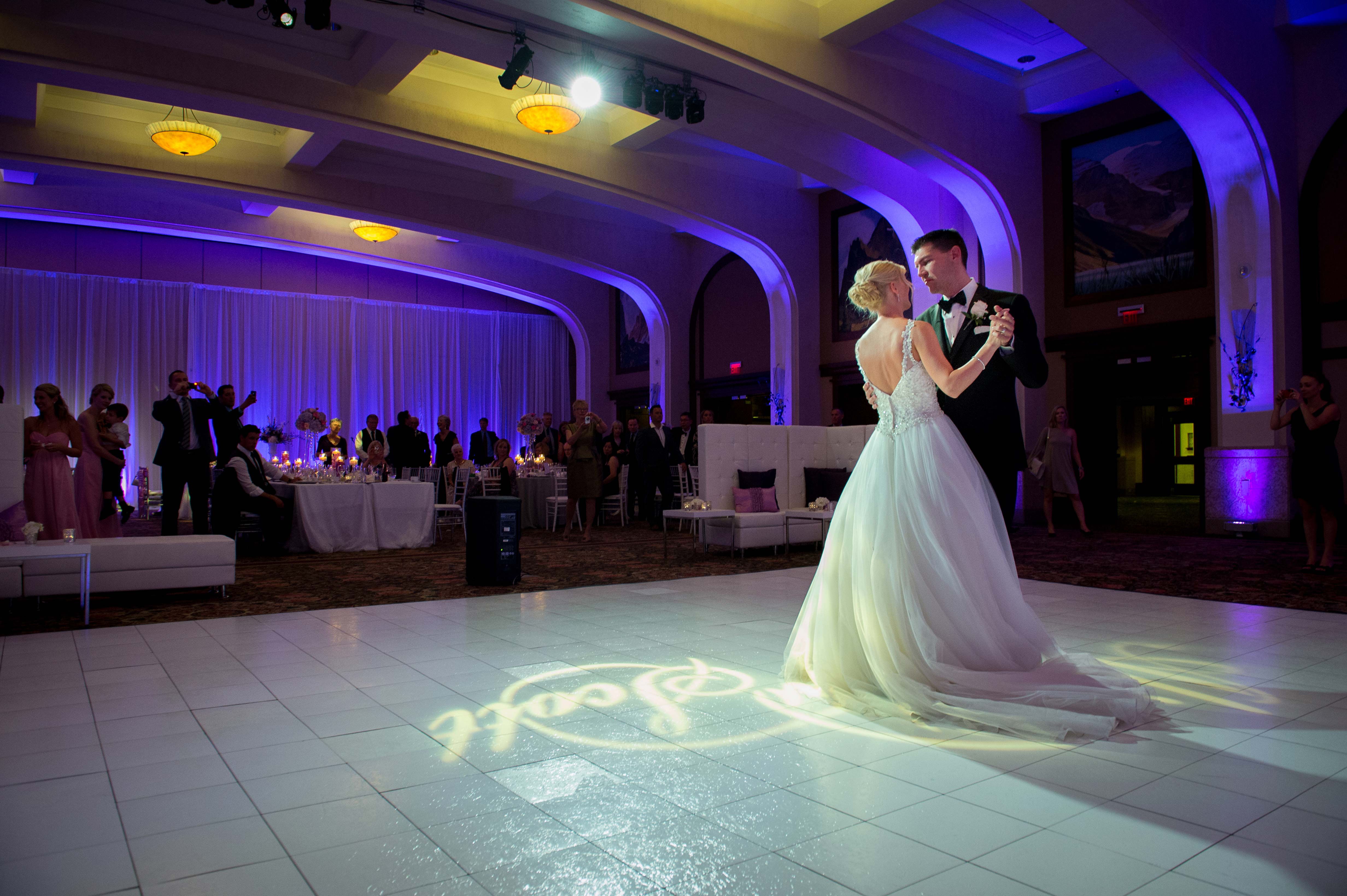 Dramatic Wedding Spotlight